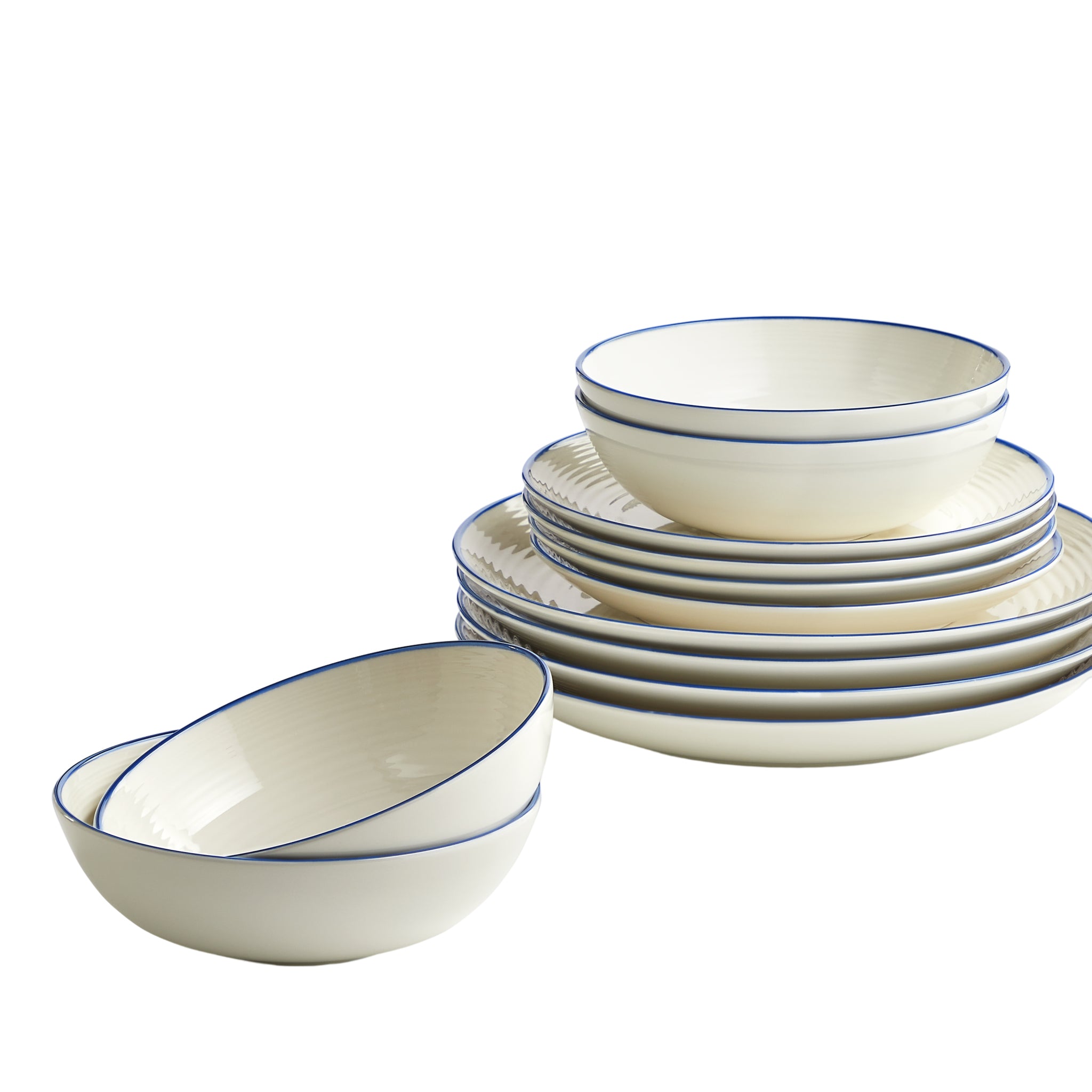 Royal Doulton Maze 12-Piece Dinner Set - 2Modern