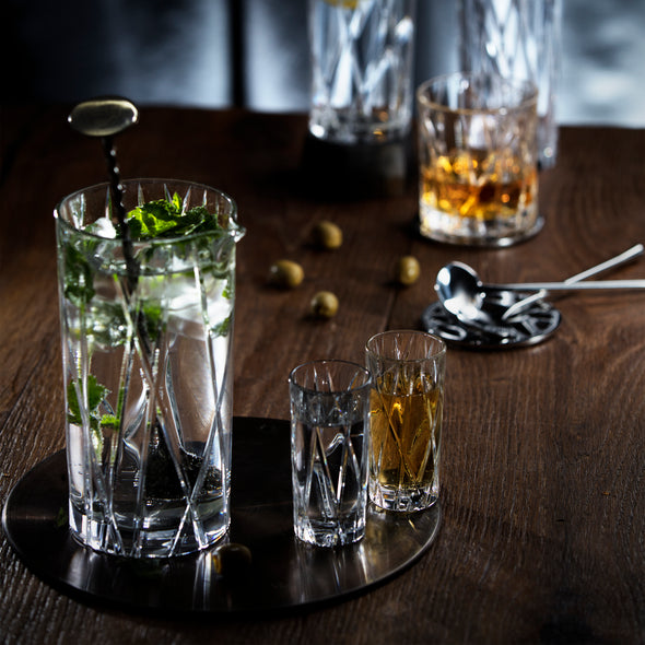 City Mixing Glass with Bar Spoon