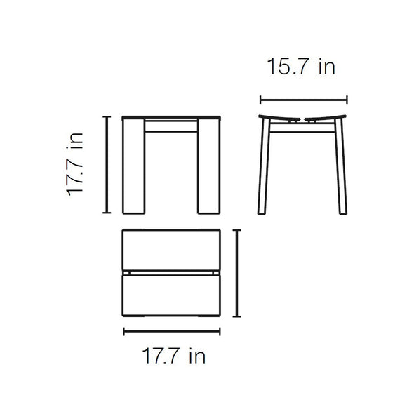 Seu 45 Outdoor Bench