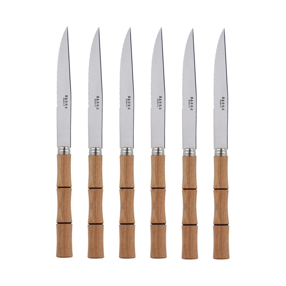 Bamboo Steak Knife (Set of 6)