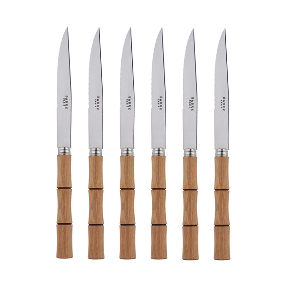 Bamboo Steak Knife (Set of 6)