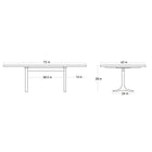 Paxton Straight Edge Dining Table