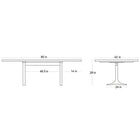 Paxton Straight Edge Dining Table