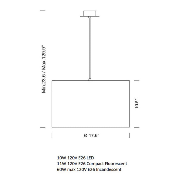 Sistema Sisisi GT2 Pendant Light