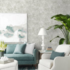 Coastal Haven Cordelia Tossed Palms Wallpaper