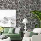 Coastal Haven Cordelia Tossed Palms Wallpaper
