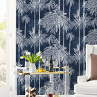 Coastal Haven Palm Grove Wallpaper