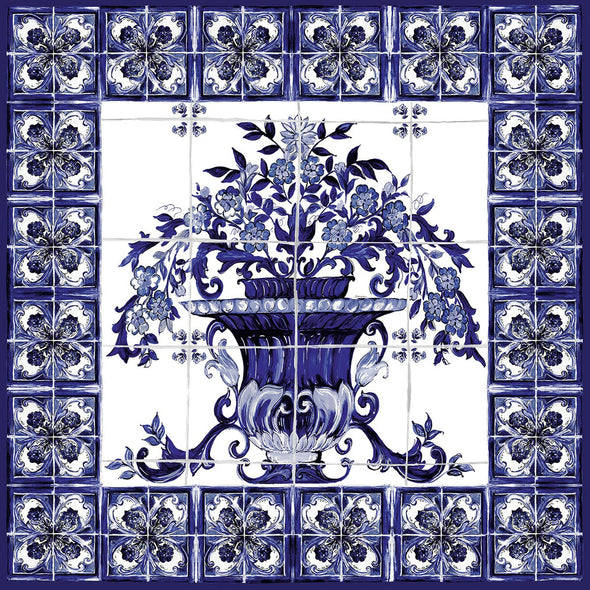 Dolce & Gabbana Vase Mediterraneo Mural Wallpaper Sample Swatch