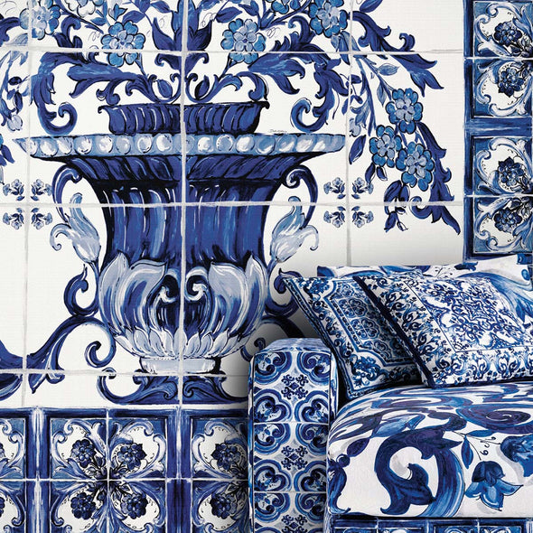 Dolce & Gabbana Vase Mediterraneo Mural Wallpaper