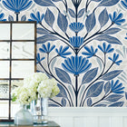 Summer House Carmela Folk Floral Wallpaper