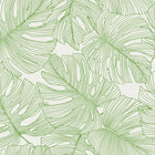 Summer House Tarra Monstera Leaf Wallpaper Sample Swatch