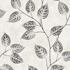 White Heron Branch Trail Silhouette Wallpaper Sample Swatch