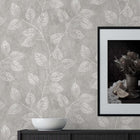 White Heron Branch Trail Silhouette Wallpaper