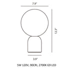 Castle Glo Table Lamp