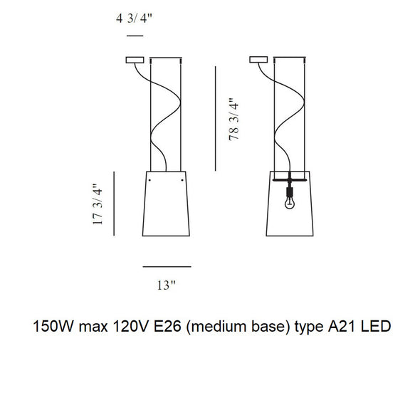 Sera Suspension Light