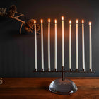 Riverstone Menorah Candle Holder