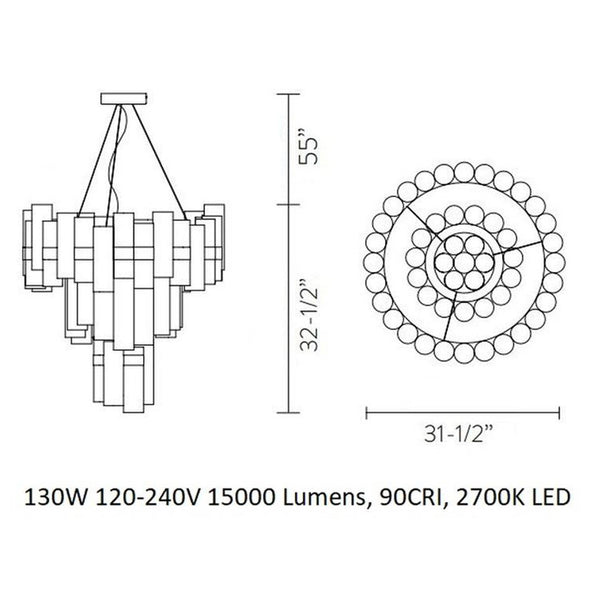 La Lollo Pendant Light