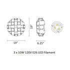 Mida Wall / Ceiling Light