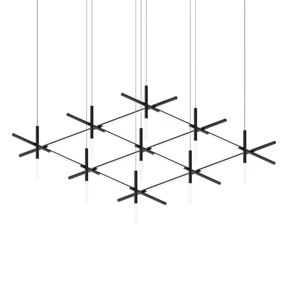 Labyrinth Square Chandelier