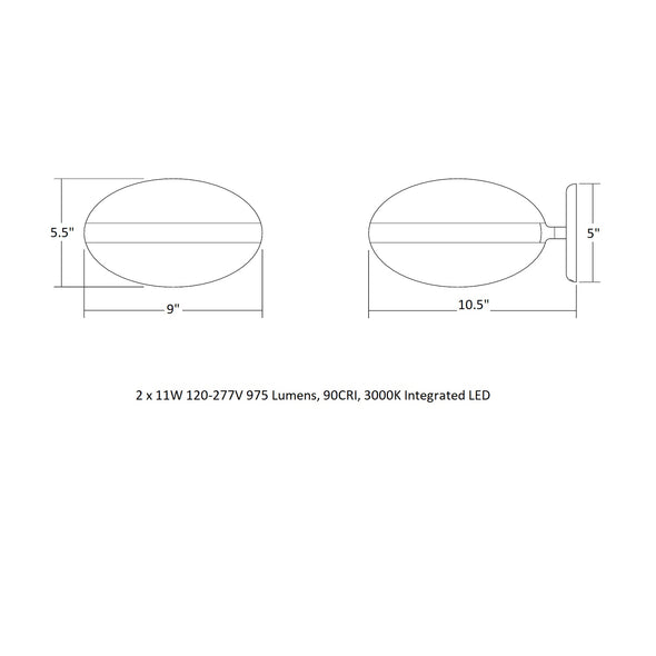 Pillows Wall Sconce