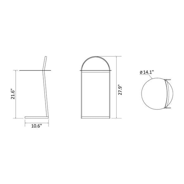Alca Side Table