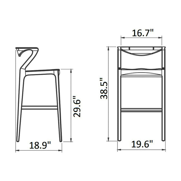 Duda Outdoor Stool