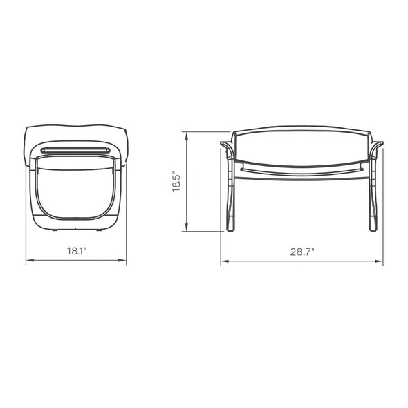 Pitu Chaise Rocking Chair