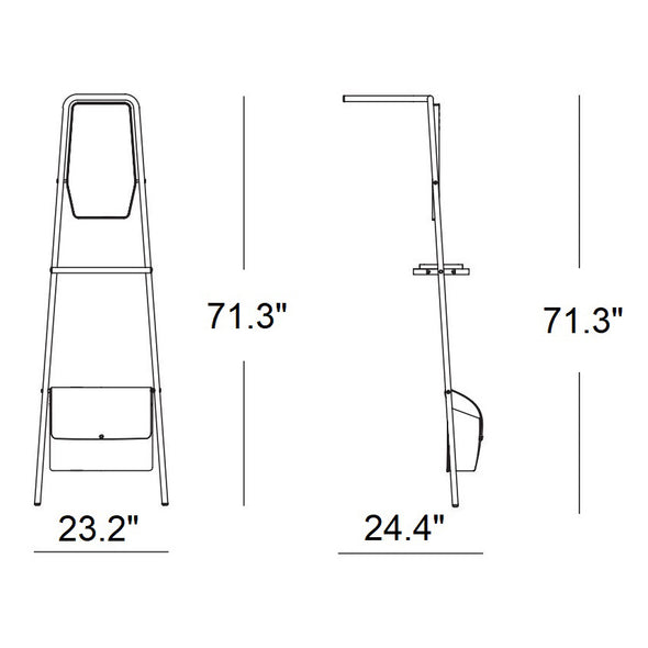 Valet Shelf