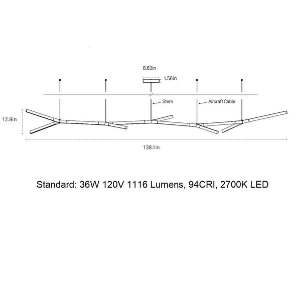 Branching Bough Pendant Light