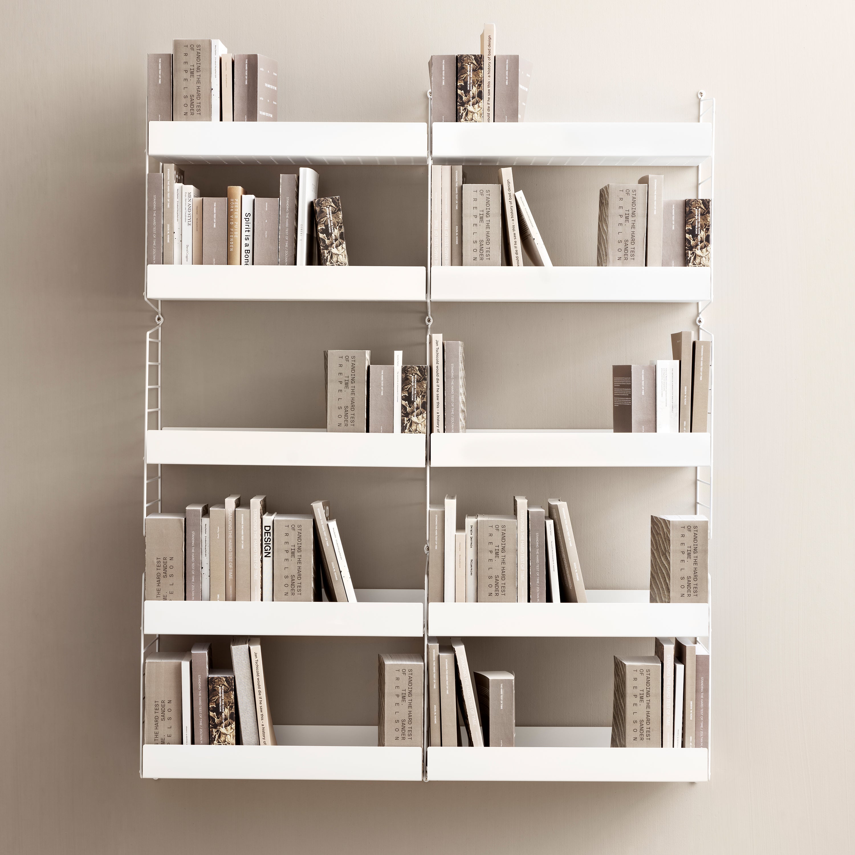 String Furniture Vertical Wall Shelving Unit - 2Modern