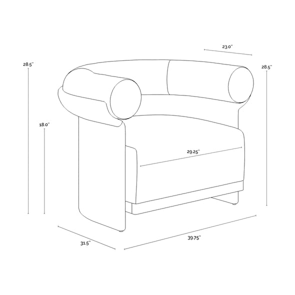 Asos Outdoor Lounge Chair