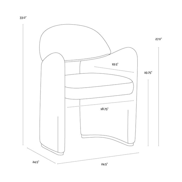 Snowden Dining Armchair