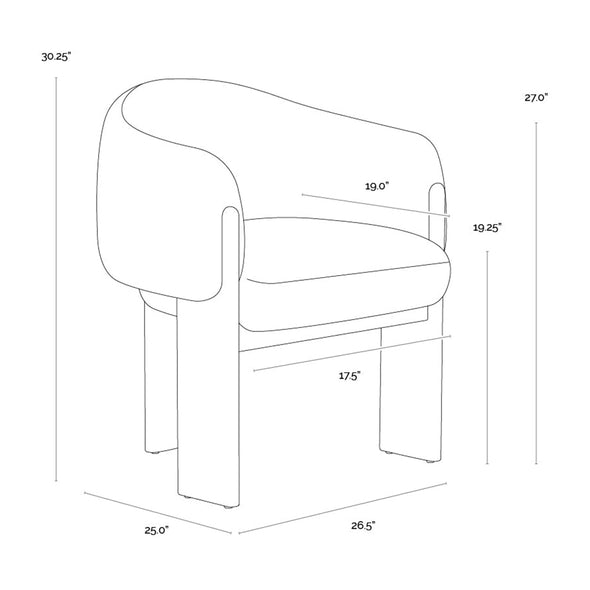 Trine Dining Armchair