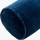 Cotton Velvet Bolster Throw Pillow