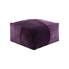 Cotton Velvet Pouf