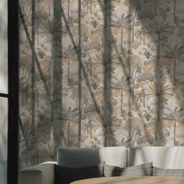 Desert Palm Removable Wallpaper