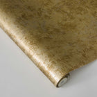 Distressed Gold Leaf Peel and Stick Wallpaper