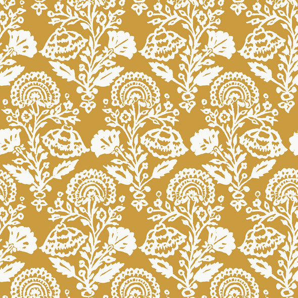 Floral Damask Removable Wallpaper Sample Swatch