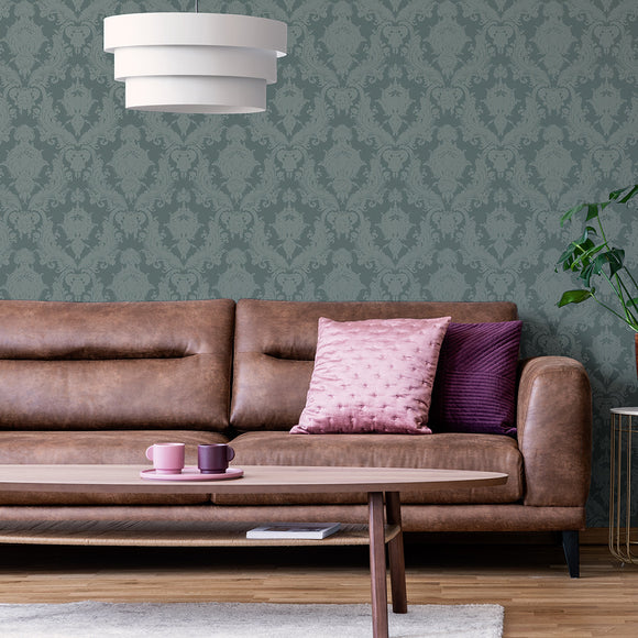 Damsel Textured Removable Wallpaper