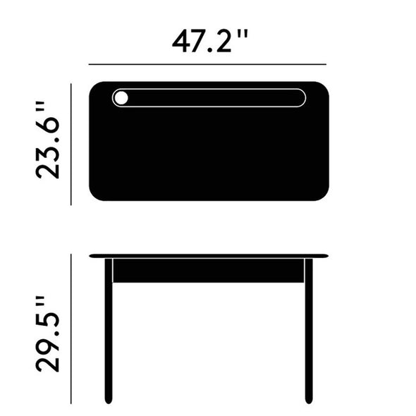 Slab Individual Desk