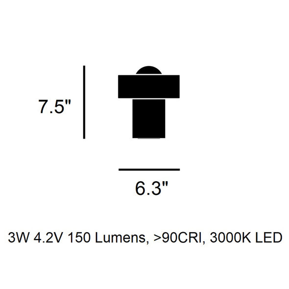 Stone Portable LED Table Lamp