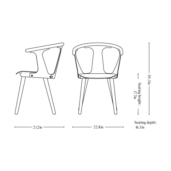 In Between Dining Armchair