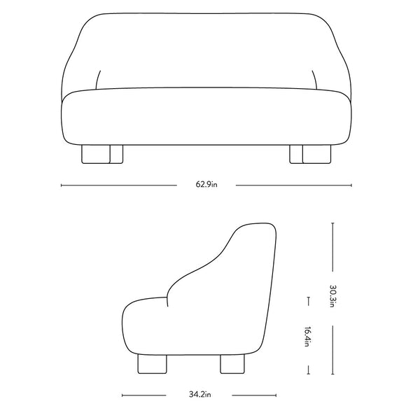 Margas 2-Seater Sofa