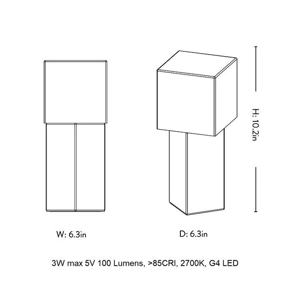 Pivot Portable LED Table Lamp