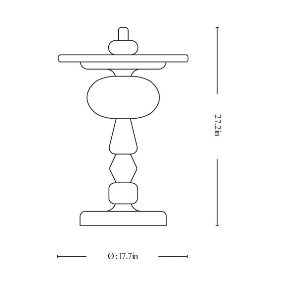 Shuffle Side Table