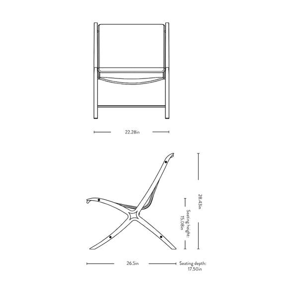 X Lounge Chair