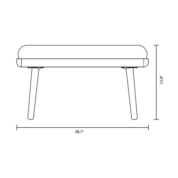 Lounge Around Shuffle Ottoman