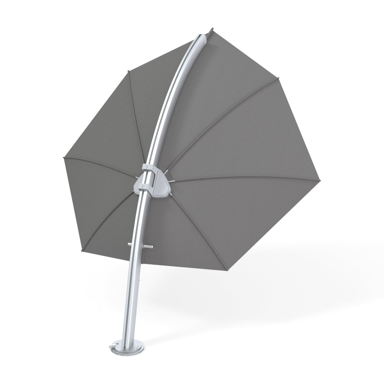 grey patio umbrella Umbrosa Icarus Umbrella