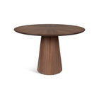 Mona Round Dining Table with Wooden Top