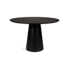 Mona Round Dining Table with Wooden Top
